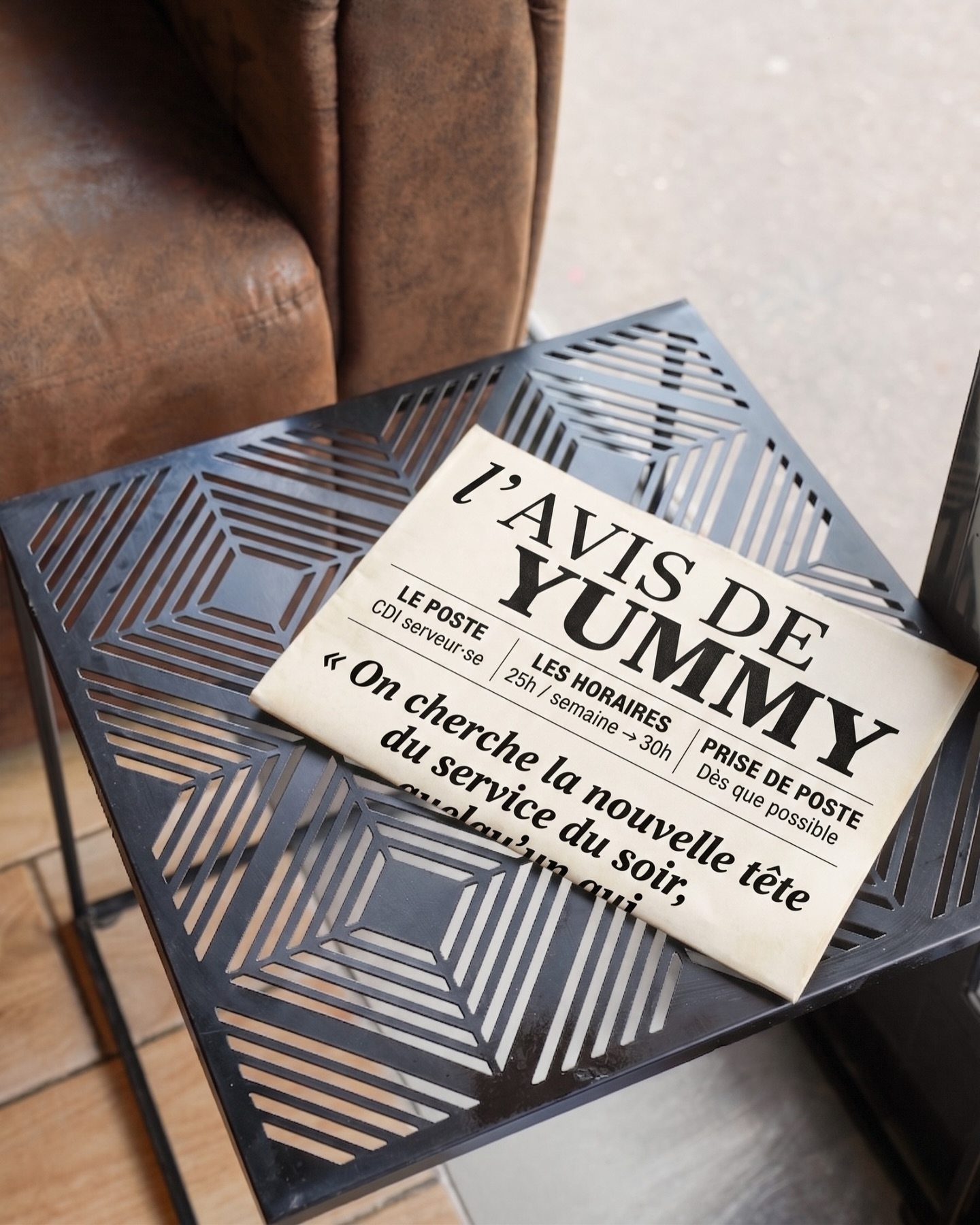YUMMY RECRUTE !On cherche la nouvelle tête du service du soir, quelqu’un qui n’a pas peur du coup de feu, qui aime les gens, et qui sait qu’un bon burger se sert avec le sourire. 🍔Le poste :→ CDI — 25h/semaine (possibilité 30h)→ Service du soir→ Prise de poste immédiateTu te reconnais ? Envoie-nous un DM ici, ou un mail à yummyhouse@proton.me📍 Yummy House — 80 rue de France, Fontainebleau#recrutement #fontainebleau #jobfontainebleau #serveur #restaurant burger emploi77 seineetmarne
