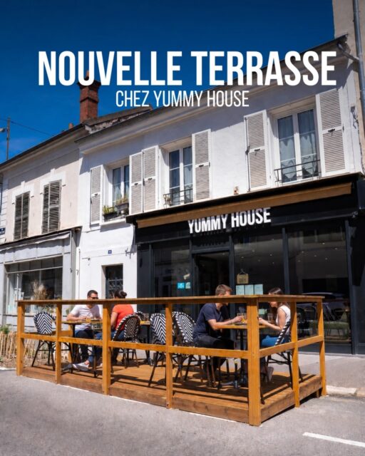 ☀️ La nouvelle terrasse est officiellement ouverte chez Yummy House 🍔🥗🍹Le spot parfait pour profiter du soleil autour d’un burger maison, d’une salade bien fraîche ou d’un verre entre amis 😎Midi au soleil, soirée chill, pause gourmande… on vous attend tout l’été sur la terrasse 🔥#terrasse #fontainebleau #burgermaison #summermood #yummyhouse